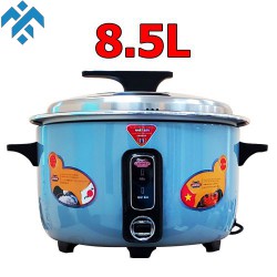 Nồi cơm công nghiệp Ladomax HA-7185 nấu 5Kg gạo, dùng cho quán cơm, nhà xưởng, căn tin