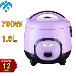 Nồi cơm điện lòng niêu Ladomax HA-7418 dung tích 1.8L, nấu cơm cho 4 - 6 người ăn