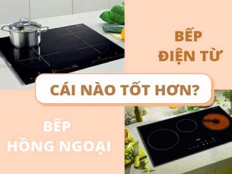 Bếp điện từ và bếp hồng ngoại khác nhau như thế nào?