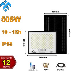 Đèn năng lượng mặt trời TV Solar 508W thời gian sáng trung bình 10 - 16 giờ