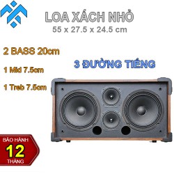 Loa karaoke xách tay Ladomax HA-8220 hát trong phòng và không gian vừa