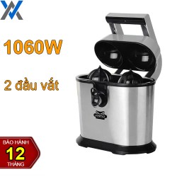 Máy Vắt Cam 2 Đầu Ladomax HA-938 Dùng Cho Quán, Vắt Nhanh Gấp Đôi