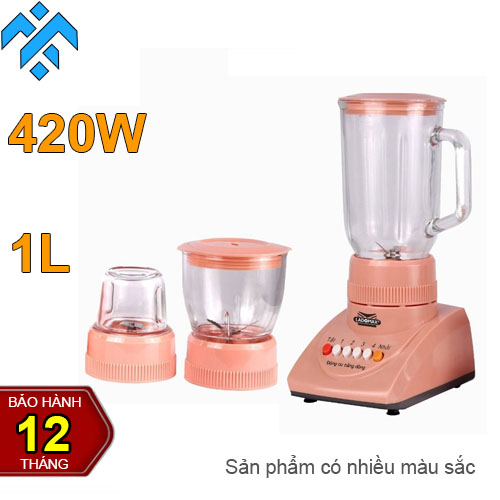 Máy xay sinh tố 3 cối Ladomax HA-9166-3 xay được đá viên, rau má, xay thịt cá, hành tỏi