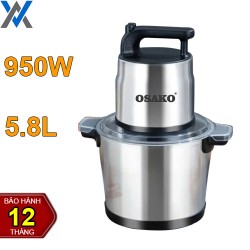 Máy Xay Thịt Lớn 950W Osako OST-1025 dùng cho quán nhỏ - Bảo Hành 24 tháng