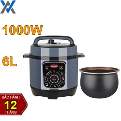 Nồi Áp Suất Lòng Niêu Ladomax HA-7868 cho gia đình 4 - 6 người