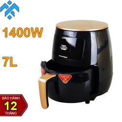 Nồi chiên không dầu 7L Ladomax HA-556 điều khiển cảm ứng, chiên gà nửa con, chiên thịt cá, khoai tây