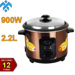 Nồi cơm điện nắp rời Ladomax HA-7122 thoát hơi tốt, hạn chế nhão cơm khi nấu, đủ cơm cho 6 - 8 người ăn