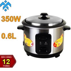 Nồi cơm điện mini Ladomax HA-7106 cho sinh viên và gia đình nhỏ 1 - 2 người ăn